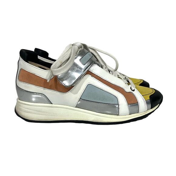 Pierre Hardy Women’s Street Life Sneakers Suede Trainers Low-Top SZ 39 US 9 - Picture 2 of 11